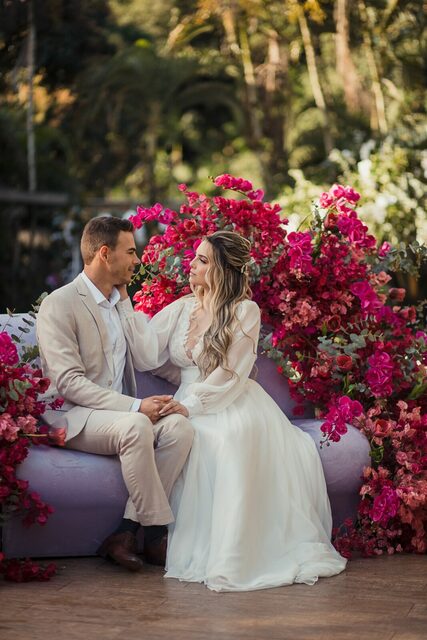 Casamento intimista Dani e Leco